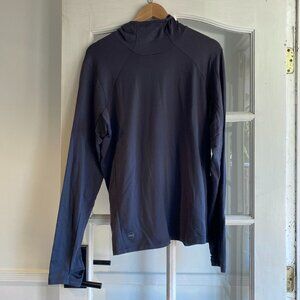 Janji Black Hooded Long Sleeve - Men's Large